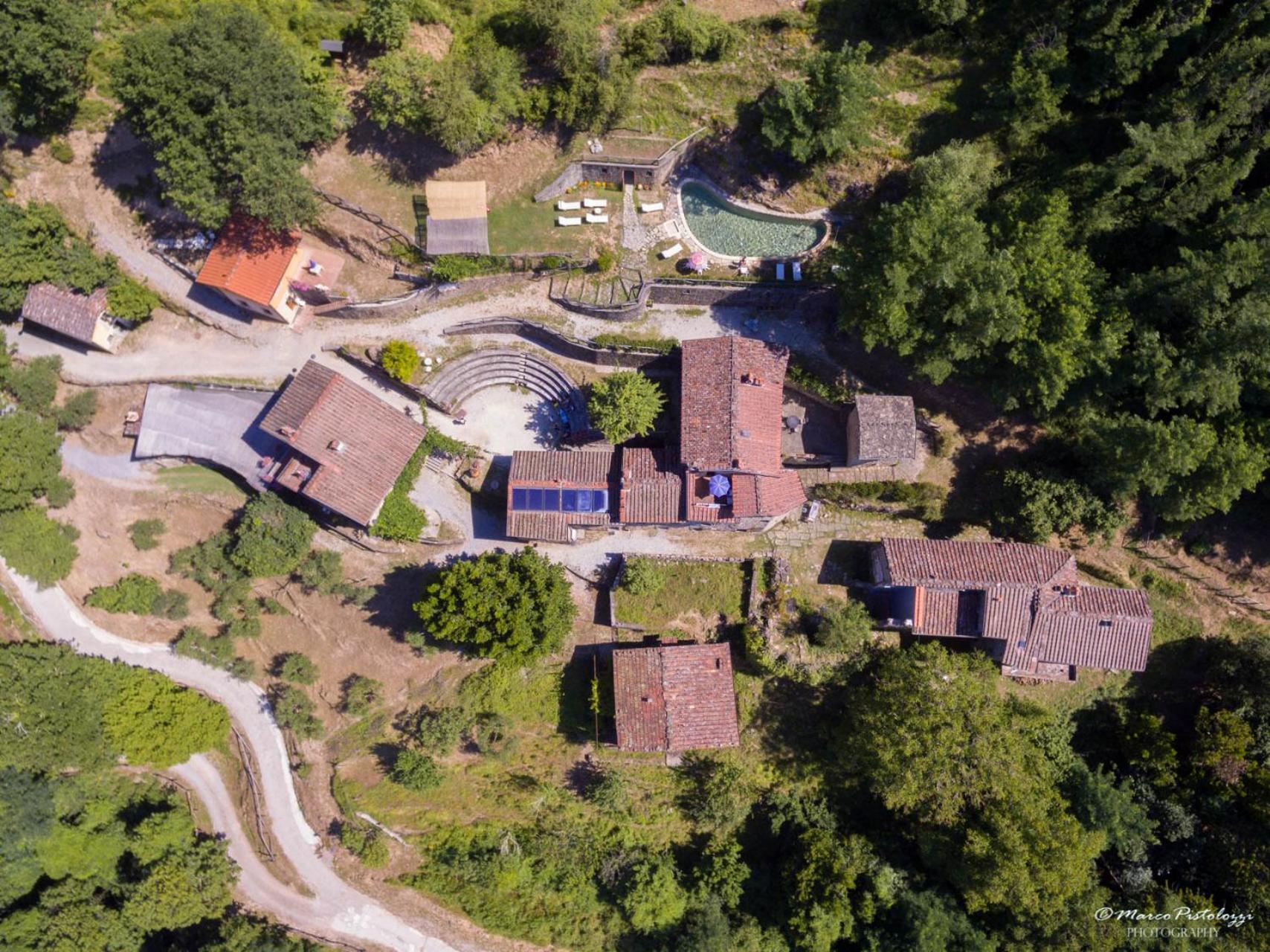 Agriturismo Pian Di Fiume Bagni di Lucca Zewnętrze zdjęcie